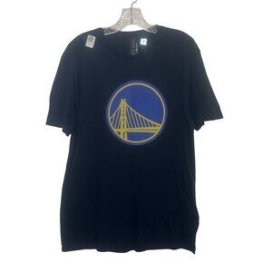 Golden State Warriors Tshirt Mens Black Medium Gildan NBA Fanwear